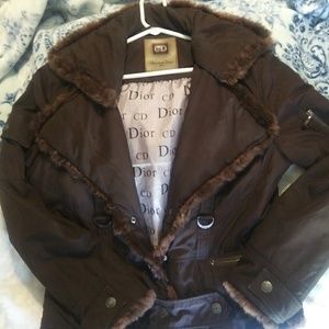 Dior Women's Fur Trimmed Jacket